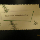 VANHA ÄITIENPÄIVÄKORTTI KÄYTTÄMÄTÖN - pikkukuva 1