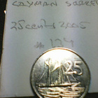 Cayman saaret 25 cents 2005, km#134 - pikkukuva 1