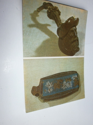Eesti, vanha piippu ja tupakkamassi, väripk. 1984, ei p.