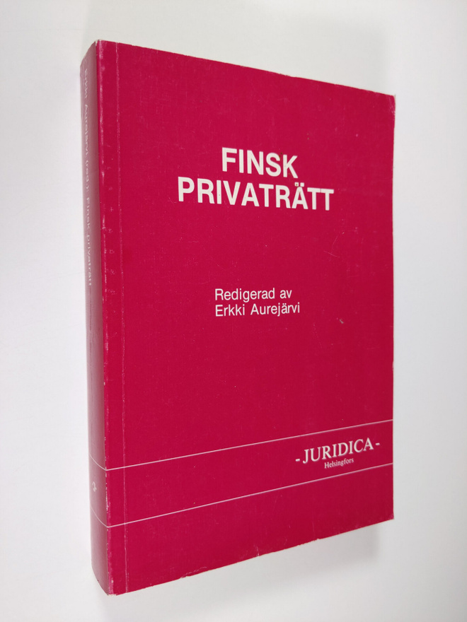 Erkki Aurejärvi : Finsk privaträtt