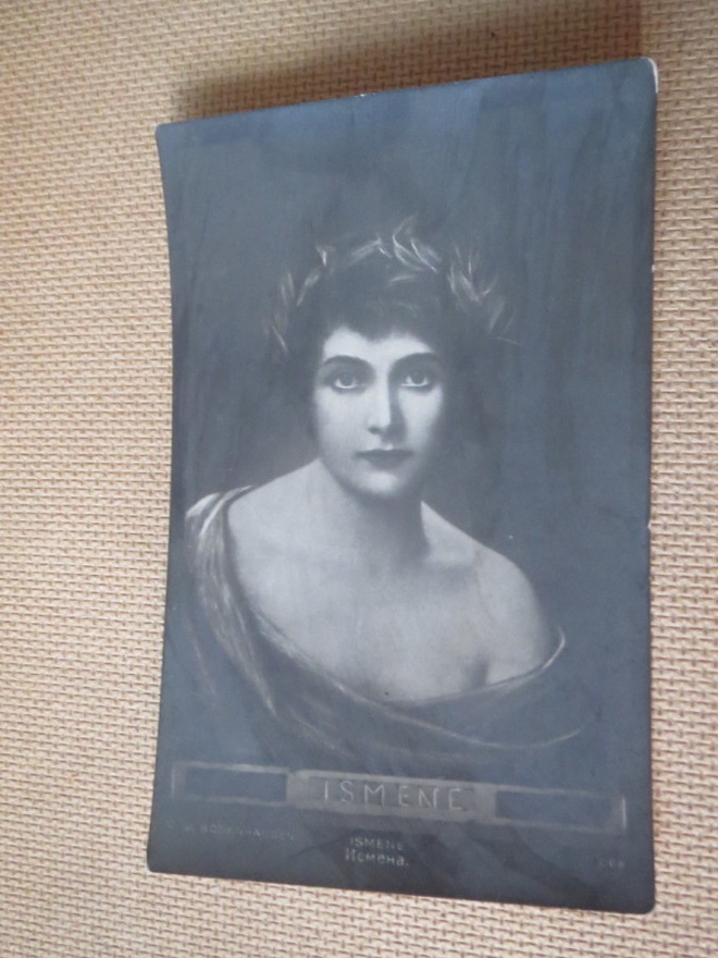 Vintage valokuvakortti 1900-luku alku