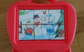 Babar kuutiopalapeli 6 palaa - uudeveroinen