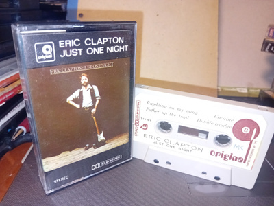 C-kasetti Eric Clapton : Just One Night ( SIS POSTIKULU )