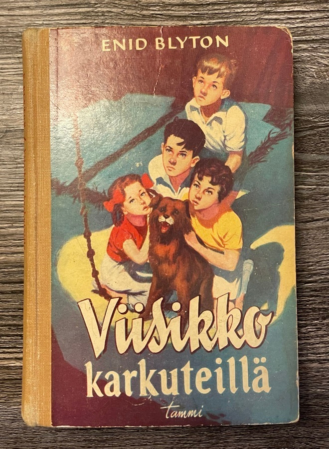 Viisikko karkuteillä ensimmäinen painos