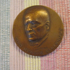 Eino Henrik Liljeroos 80 vuotismitali /Essi Renvall.1962. - pikkukuva 1