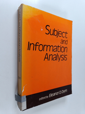 E. D. Dym : Subject Analysis Methodologies