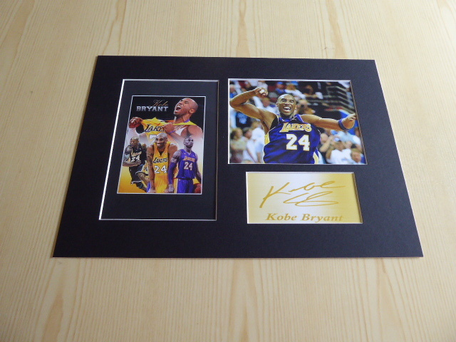 Kobe Bryant NBA Los Angeles Lakers valokuvat paspis A4