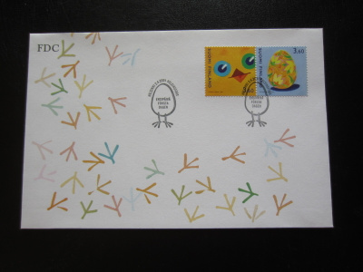 FDC 2001 Pääsiäinen