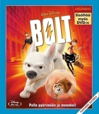 ¤¤¤ Disney-Klassikko nro 48. BOLT (Blu-ray +DVD) UUSI/MUOVIT