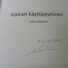 Pulliainen : Koiran käyttäytyminen ( SIGNED) SIS POSTIKULU - pikkukuva 3