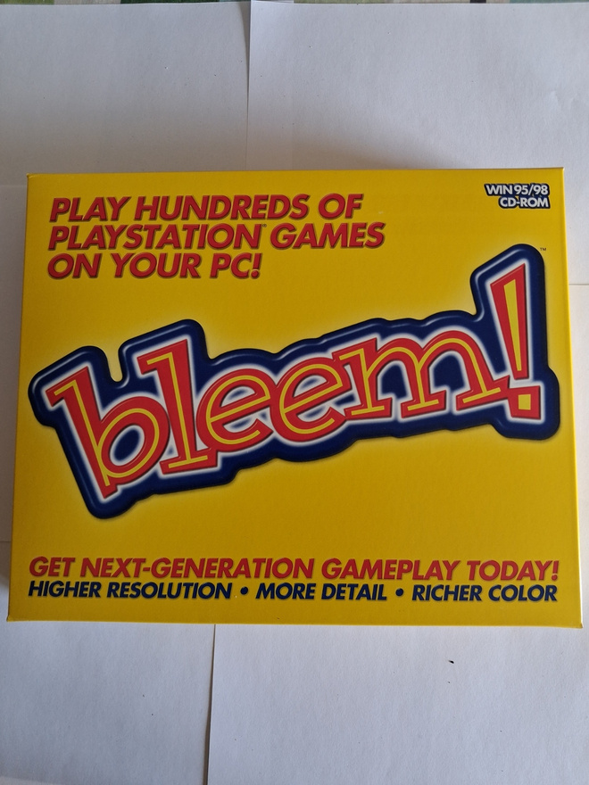 bleem! PlayStation Emulator - Big Box
