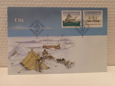 FDC- ensipäiväkuori - Laivoja - 1998