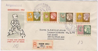 Hollanti Mi 631-5 FDC