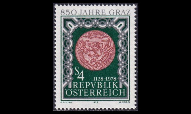 Itävalta 1583 ** Grazin kaupunki 850v (1978)