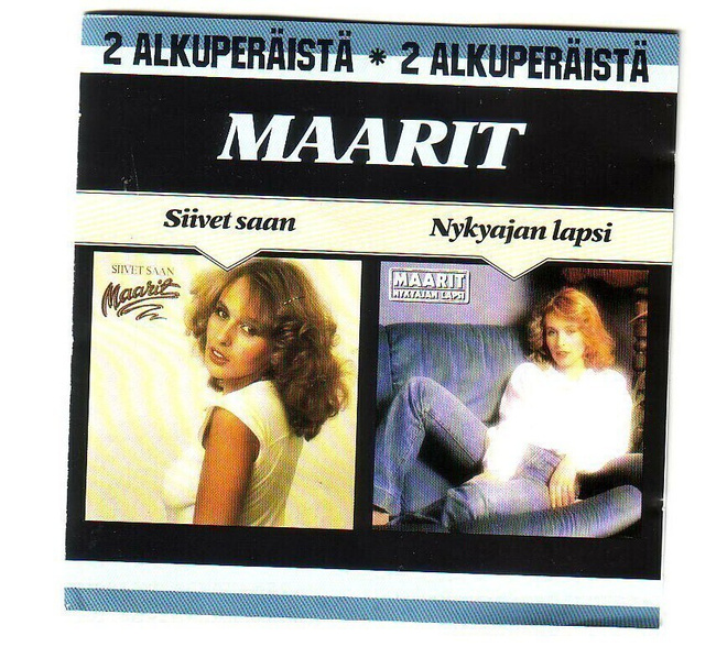 cd, Maarit: Siivet saan & Nykyajan lapsi [funk, soul,