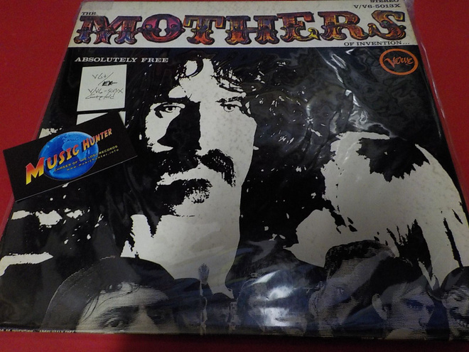 THE MOTHERS OF INVENTION - ABSOLUTELY FREE VG+/EX- LP