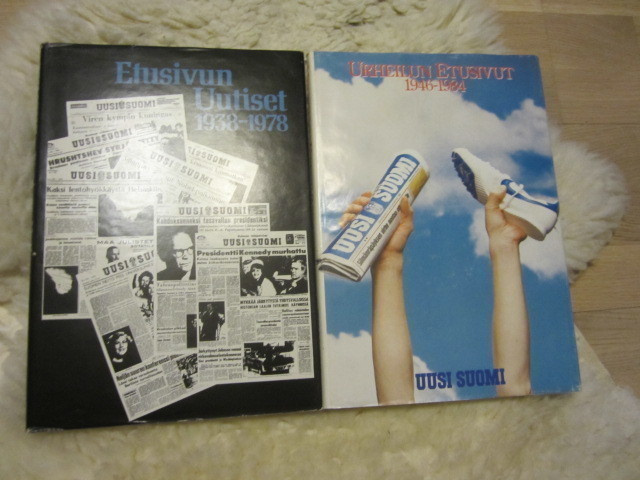 Etusivun Uutiset 1938 - 1978 Urheilun etusivut 1946 - 1984