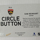 Sam Reinhart 2025-26 Skybox Metal Circle Button - pikkukuva 2
