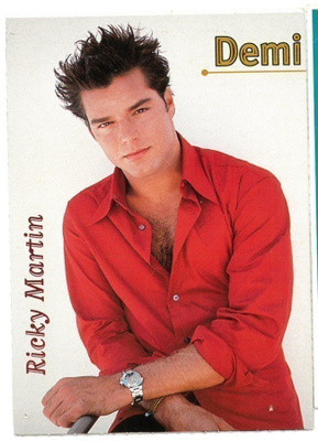 Ricky Martin Demin postikortti