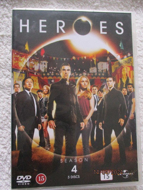 HEROES KAUSI 4 (5 x DVD) SEASON 4