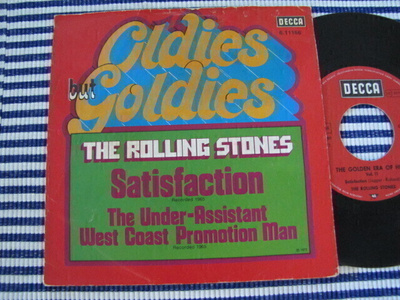 Rolling Stones Satisfaction 7 45 Saksa 1972