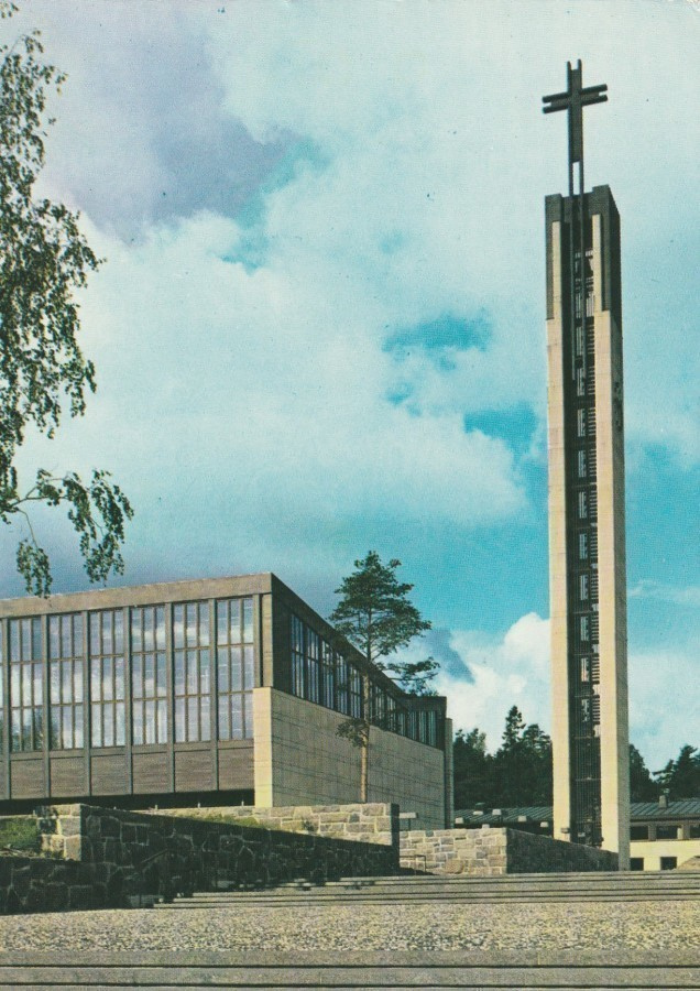 KIRKKOKORTTI - HELSINKI - LAUTTASAAREN KIRKKO - 1