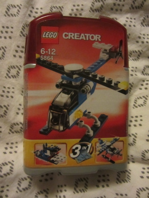Lego Creator 5864 3 in 1 Mini Helicopter * avaamaton pkt