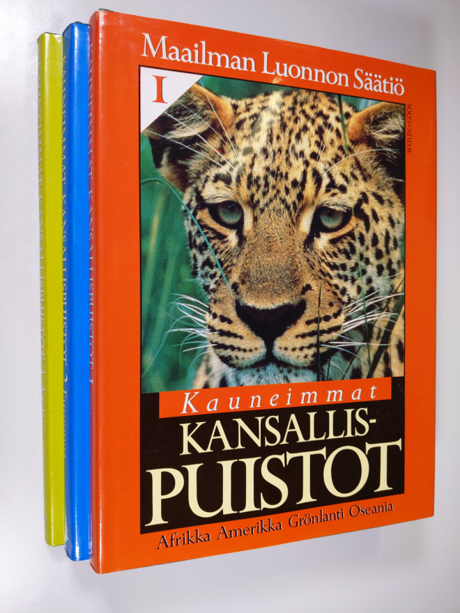 Maailman luonnon säätiö : Kauneimmat kansallispuistot 1-3...