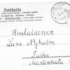 Vanha pääsiäiskortti-enkeli ja linnut - pikkukuva 2