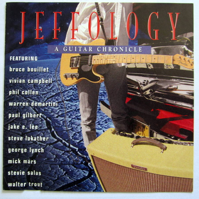 JEFFOLOGY A Guitar Chronicle CD 1995 Jeff Beck tribuutti