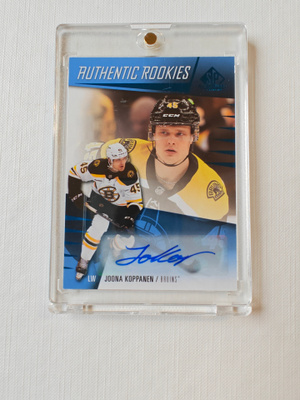 Joona Koppanen - 23-24 SP Game-Used Authentic Rookies AU