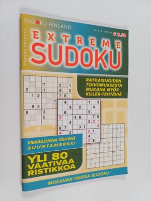 Extreme sudoku 2/2020