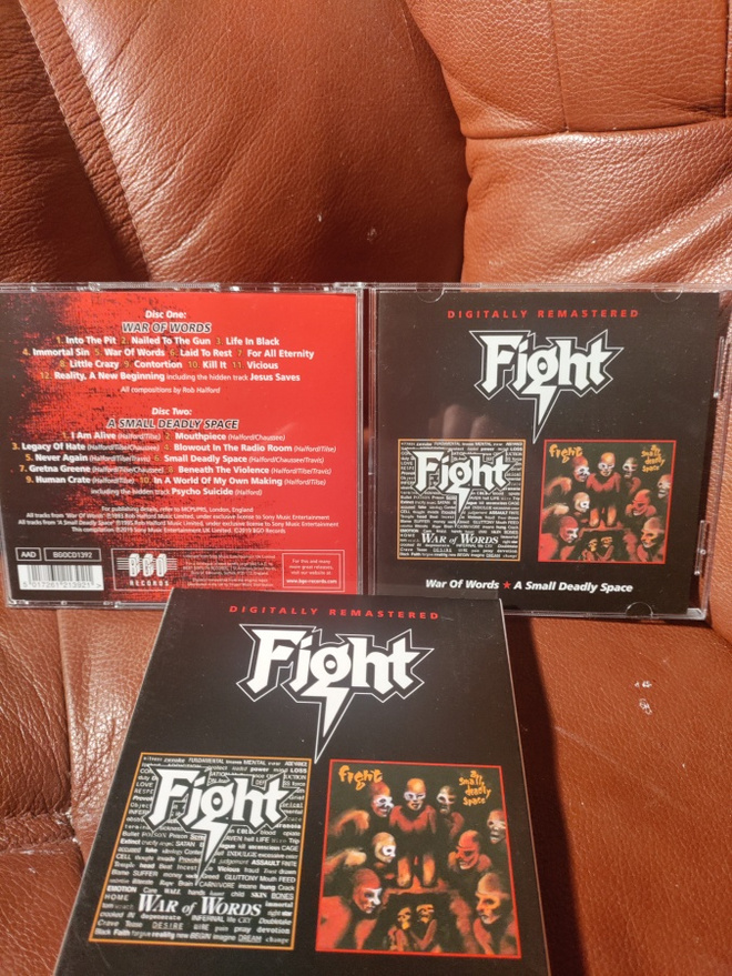 FIGHT -War of words/a small deadly space 2cd.