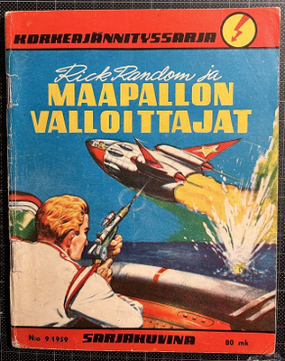 Korkeajännitys 1959 no:9; R.Random & maapallon valloittajat