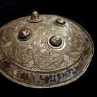 Harvinaislaatuinen indopersialainen dhal-kilpi, 1800-luku - pikkukuva 1