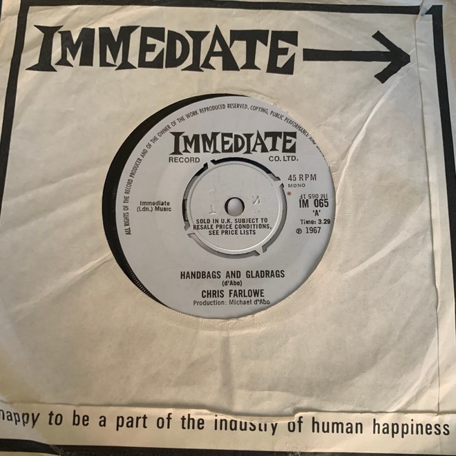 CHRIS FARLOWE: Handbags And Gladrags * Everyone Makes….