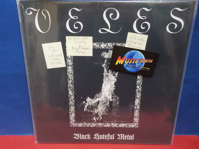 VELES - BLACK HATEFUL METAL M-/M- LP (W)