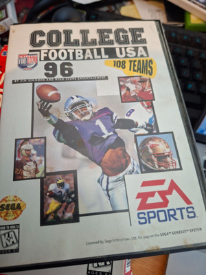 Sega Genesis College Football USA 96 CIB