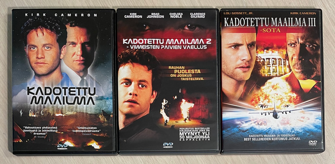 Kadotettu maailma (Left Behind) -trilogia (3DVD)