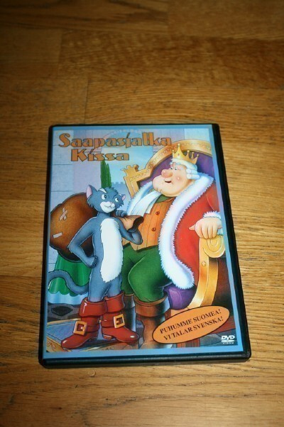 DVD Saapasjalkakissa