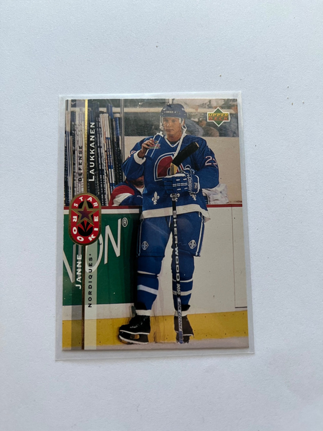 1994-95 Upper Deck Rookie Janne Laukkanen #251