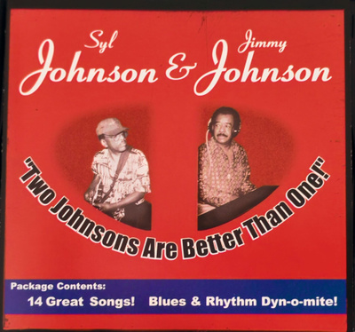 Syl & Jimmy Johnson - Two Johnsons Are Better than One CD