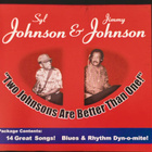 Syl & Jimmy Johnson - Two Johnsons Are Better than One CD - pikkukuva 1