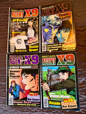 AGENT X9, 5/1992, 7/1992, 8/1992, 9/1992