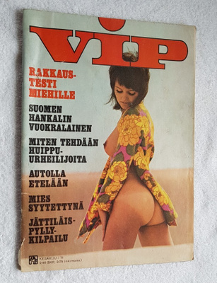 Miestenlehti VIP 6 Kesäkuu 1971