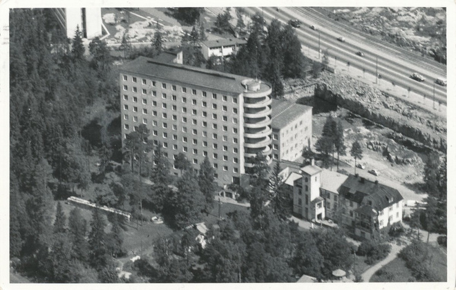 HELSINKI, TILKAN SAIRAALA - kulk. 1961
