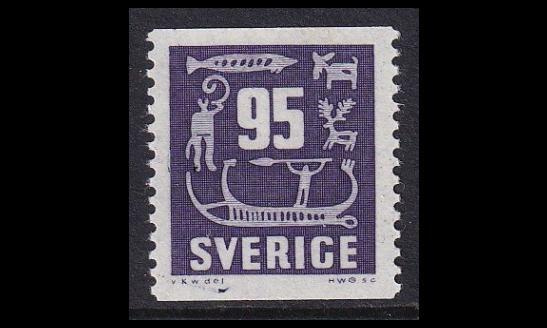 Ruotsi 528 ** Kalliopiirrokset (1964)
