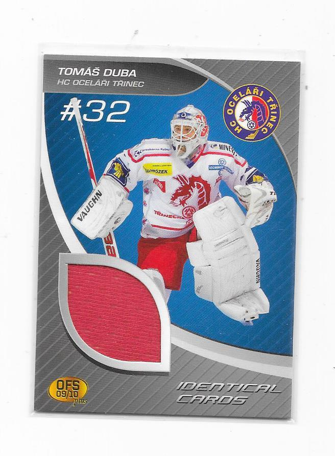 2009 Tipsport Jersey # Tomas Duba Trinec ex  Ässät MV