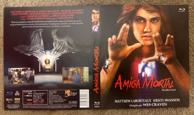 DEADLY FRIEND (BD) Wes Craven ESPANJA JULKAISU