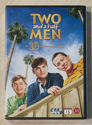 Miehen puolikkaat: Kausi 10 (3DVD) Ashton Kutcher (UUSI)